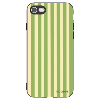 Picasee silikónový čierny obal pre Apple iPhone 8 - Lines Matcha