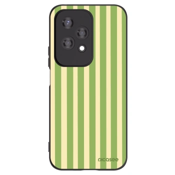 Picasee silikónový čierny obal pre Honor 200 Lite - Lines Matcha