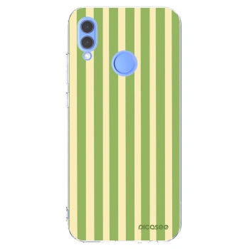 Picasee silikónový prehľadný obal pre Honor 10 Lite - Lines Matcha