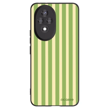 Picasee silikónový čierny obal pre Honor 200 Pro 5G - Lines Matcha