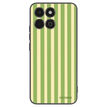 Picasee silikónový čierny obal pre Honor 200 Smart 5G - Lines Matcha