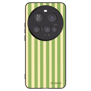 Picasee silikónový čierny obal pre Xiaomi 15 Ultra - Lines Matcha