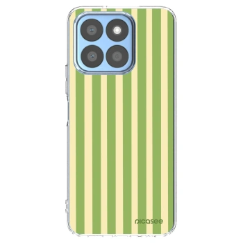 Picasee silikónový prehľadný obal pre Honor X8c - Lines Matcha