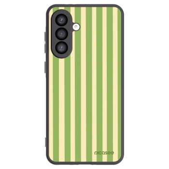 Picasee silikónový čierny obal pre Samsung Galaxy A26 5G A266B - Lines Matcha