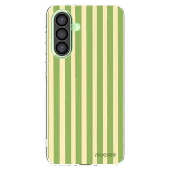 Picasee silikónový prehľadný obal pre Samsung Galaxy A26 5G A266B - Lines Matcha