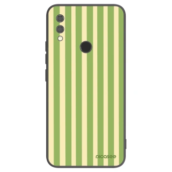 Picasee silikónový čierny obal pre Xiaomi Redmi Note 7 - Lines Matcha