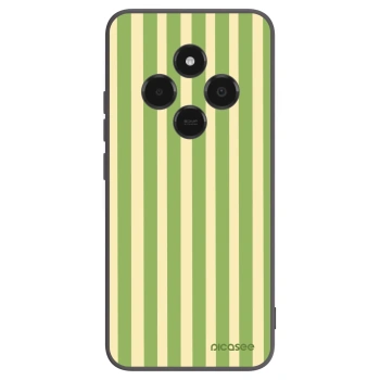 Picasee silikónový čierny obal pre Xiaomi Poco C75 - Lines Matcha