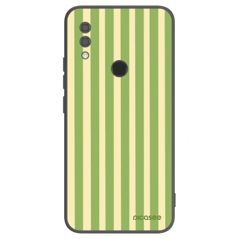 Picasee silikónový čierny obal pre Xiaomi Redmi 7 - Lines Matcha
