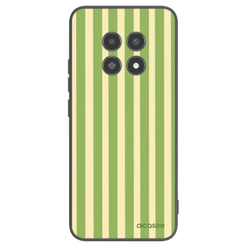 Picasee silikónový čierny obal pre Realme 12X - Lines Matcha
