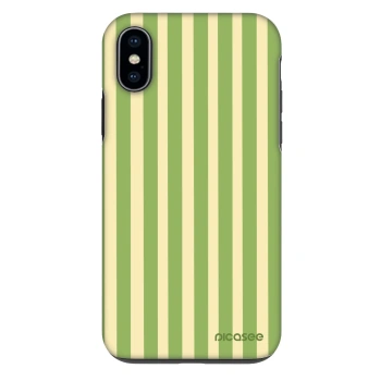 Obal pre Apple iPhone X/XS - Lines Matcha