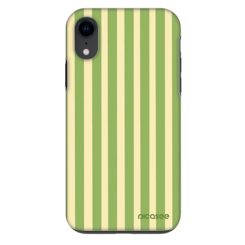 Obal pre Apple iPhone XR - Lines Matcha