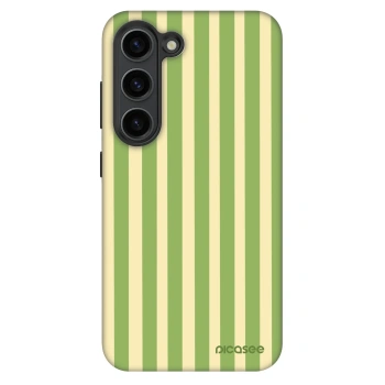 Obal pre Samsung Galaxy S23+ 5G - Lines Matcha