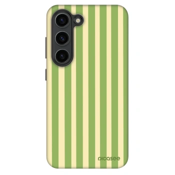 Obal pre Samsung Galaxy S23 5G - Lines Matcha