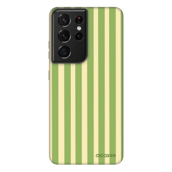 Obal pre Samsung Galaxy S21 Ultra 5G G998B - Lines Matcha