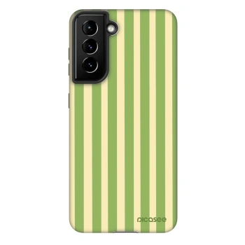 Obal pre Samsung Galaxy S21 FE 5G - Lines Matcha