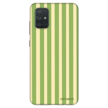 Obal pre Samsung Galaxy A71 A715F - Lines Matcha