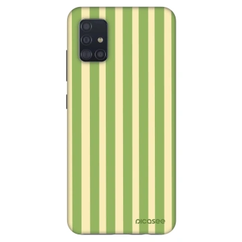 Obal pre Samsung Galaxy A51 A515F - Lines Matcha