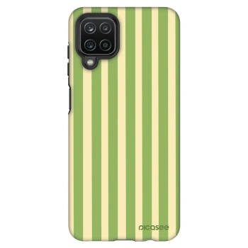 Obal pre Samsung Galaxy A12 A125F - Lines Matcha
