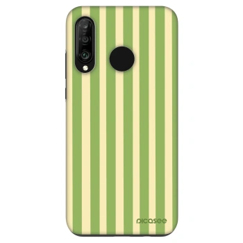 Obal pre Huawei P30 Lite - Lines Matcha