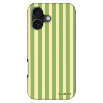 Obal pre Apple iPhone 16 - Lines Matcha