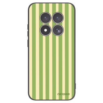 Picasee silikónový čierny obal pre Xiaomi Redmi Note 15 Pro 4G - Lines Matcha