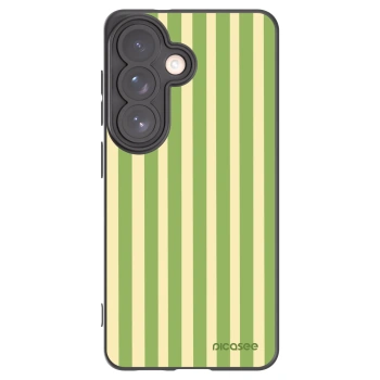 Picasee silikónový čierny obal pre Samsung Galaxy S26 - Lines Matcha