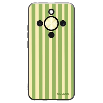 Picasee silikónový čierny obal pre Honor Magic8 Lite 5G - Lines Matcha