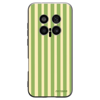 Picasee silikónový čierny obal pre Honor Magic8 Pro 5G - Lines Matcha