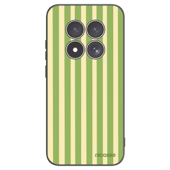 Picasee silikónový čierny obal pre Xiaomi Redmi Note 15 Pro 5G - Lines Matcha