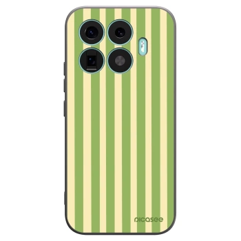 Picasee silikónový čierny obal pre Xiaomi 17T - Lines Matcha