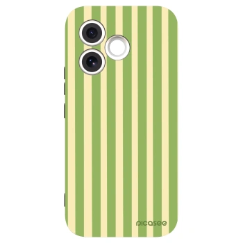 Picasee silikónový čierny obal pre Honor 600 Lite - Lines Matcha