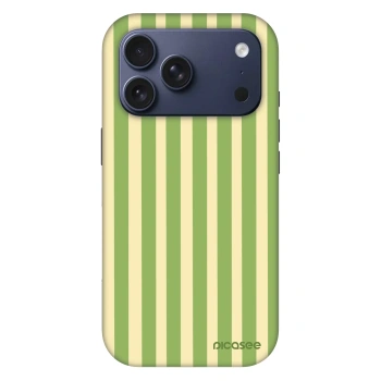 Picasee Fashion Case MagSafe pre Apple iPhone 18 Pro - Lines Matcha