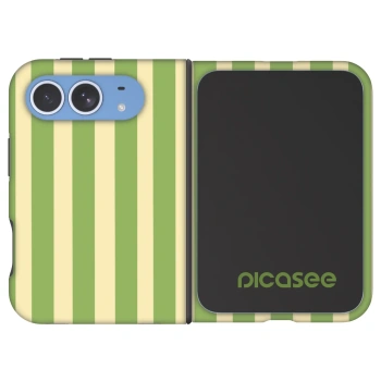 Picasee Fashion Case MagSafe pre Apple iPhone Ultra - Lines Matcha