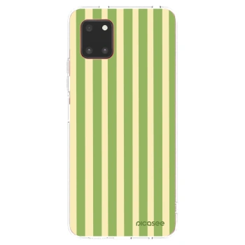 Picasee silikónový prehľadný obal pre Samsung Galaxy Note 10 Lite N770F - Lines Matcha