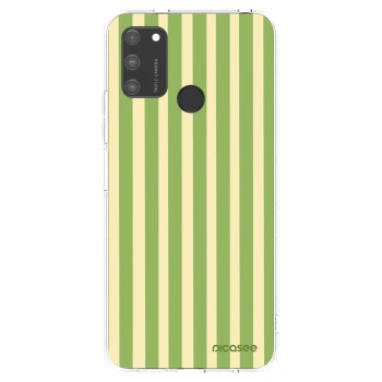 Obal pre Honor 9A - Lines Matcha