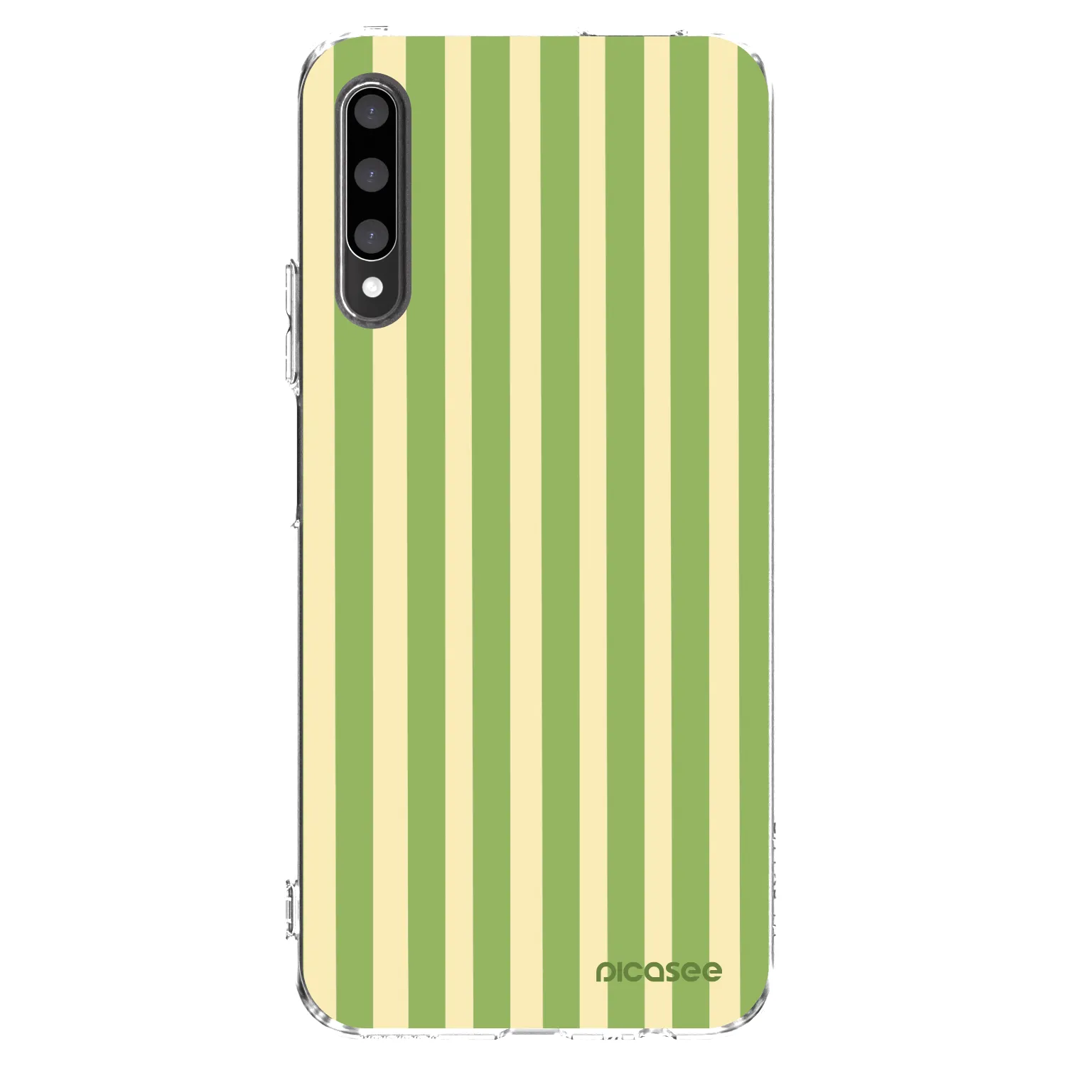 Picasee silikónový prehľadný obal pre Honor 9X Pro - Lines Matcha