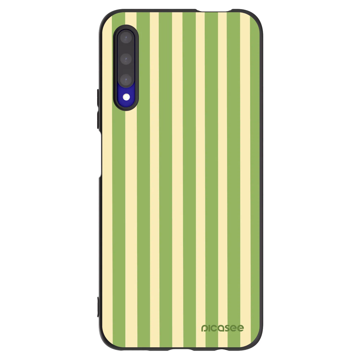 Picasee silikónový čierny obal pre Honor 9X Pro - Lines Matcha