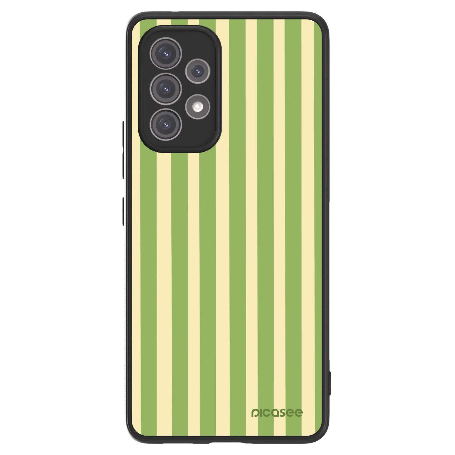 Picasee ULTIMATE CASE pro Samsung Galaxy A52 5G A525F - Lines Matcha