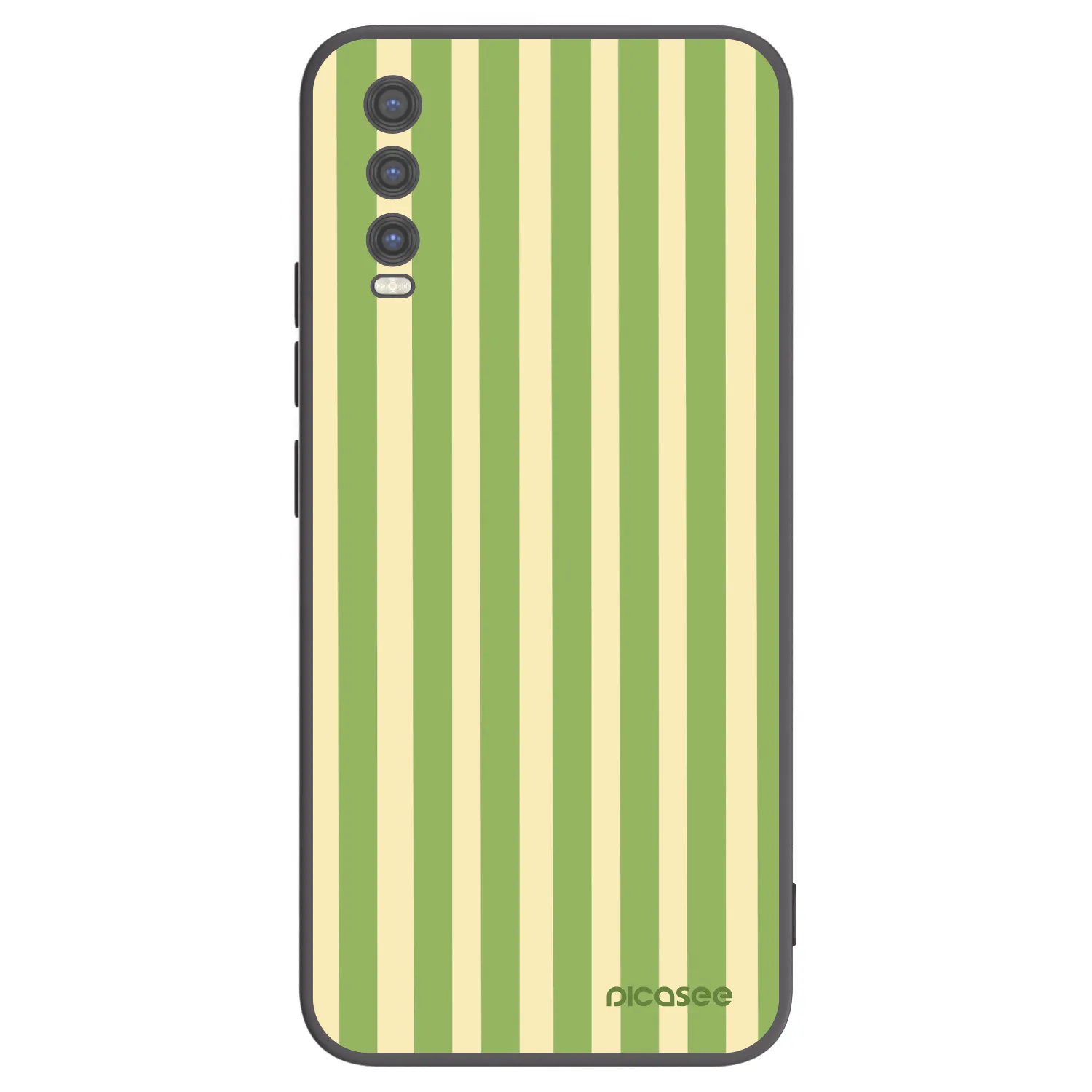 Picasee silikónový čierny obal pre Vivo Y20s - Lines Matcha