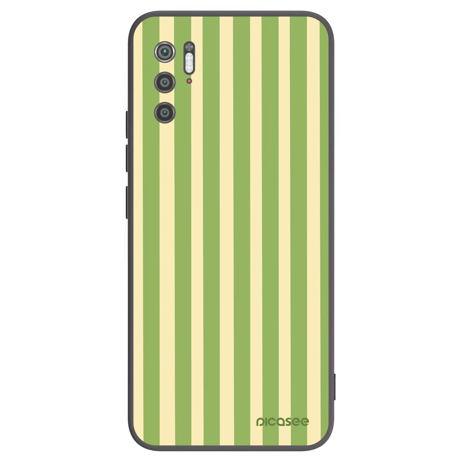 Picasee silikónový čierny obal pre Xiaomi Poco M3 Pro 5G - Lines Matcha