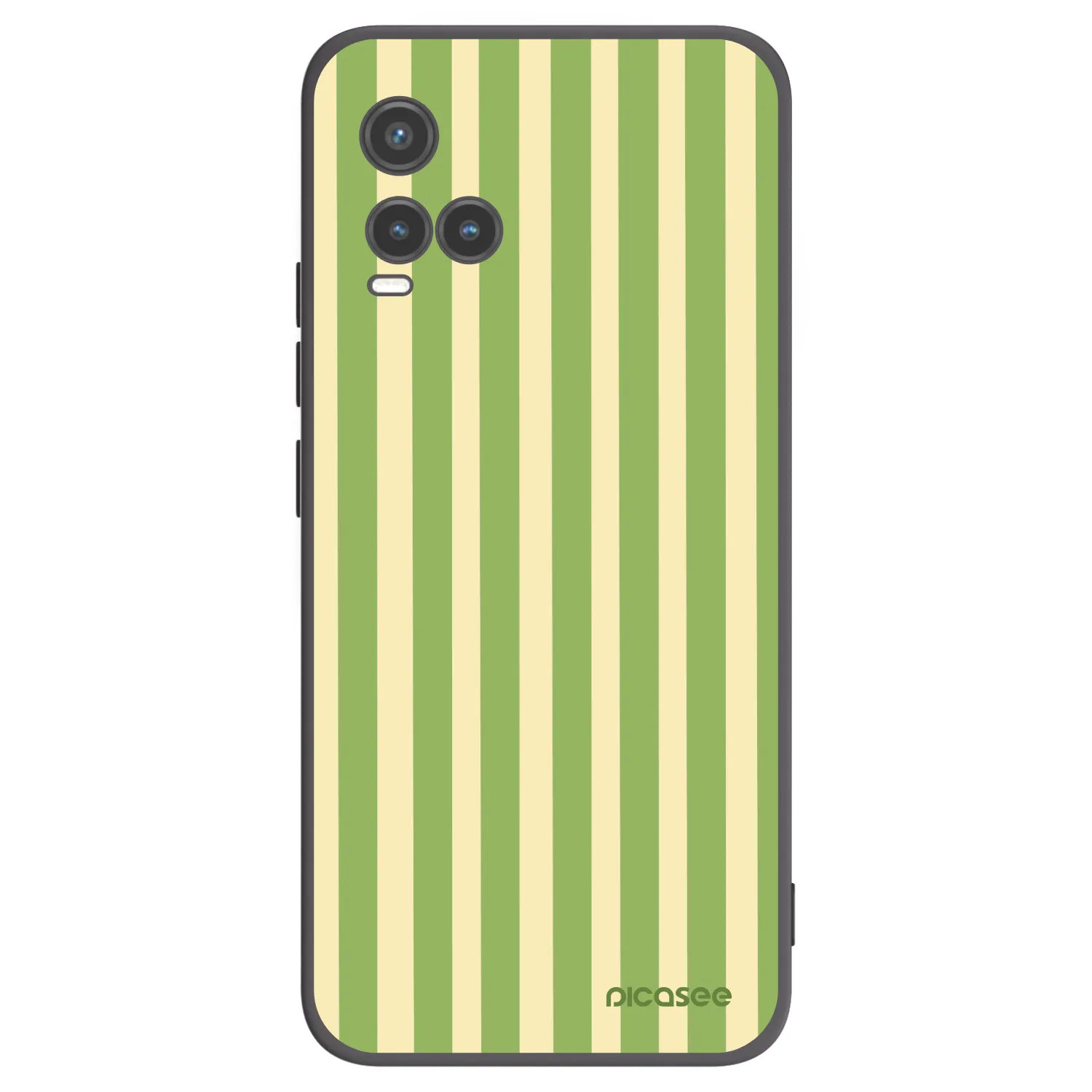 Picasee silikónový čierny obal pre Vivo Y33s - Lines Matcha