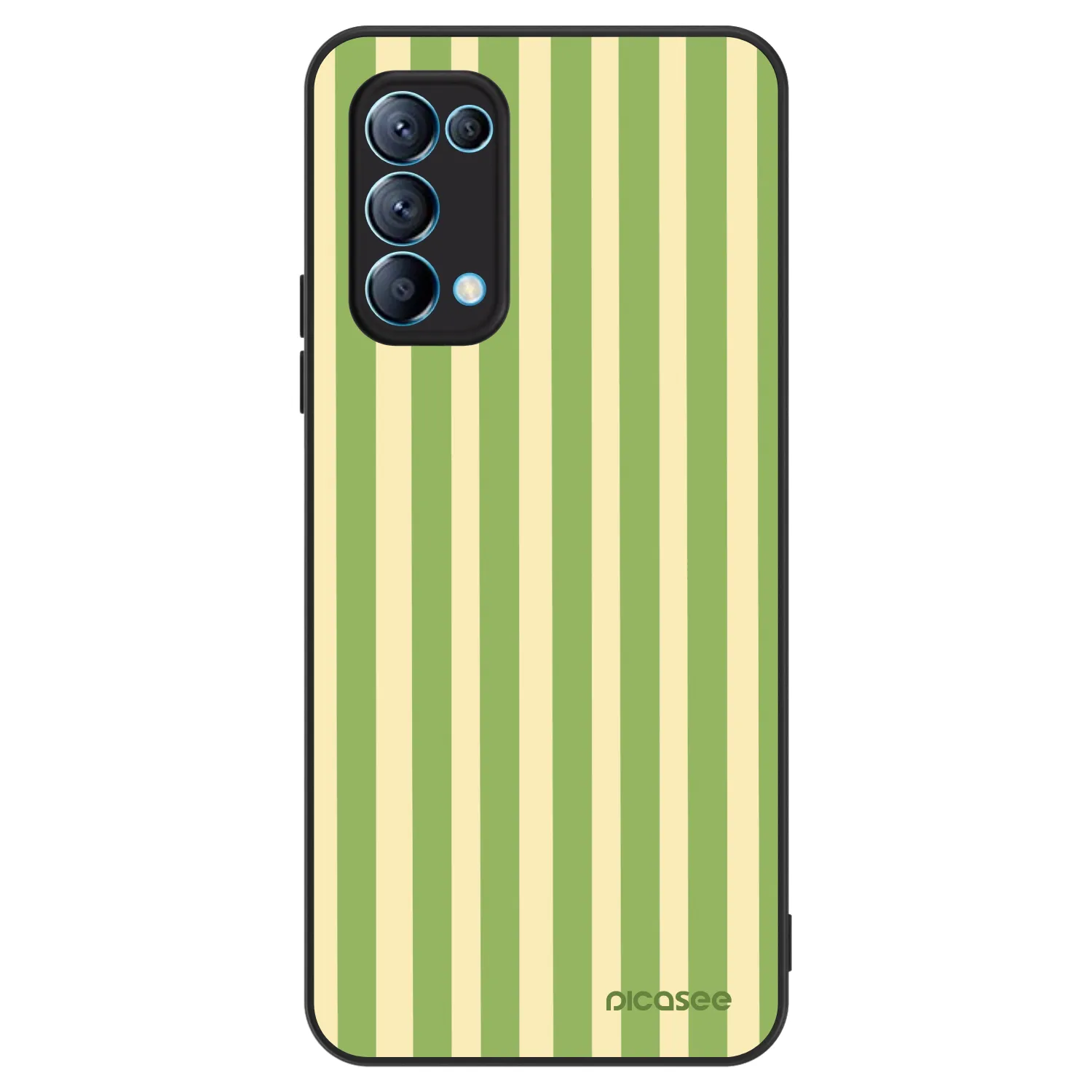 Picasee ULTIMATE CASE pro OPPO Reno 5 5G - Lines Matcha