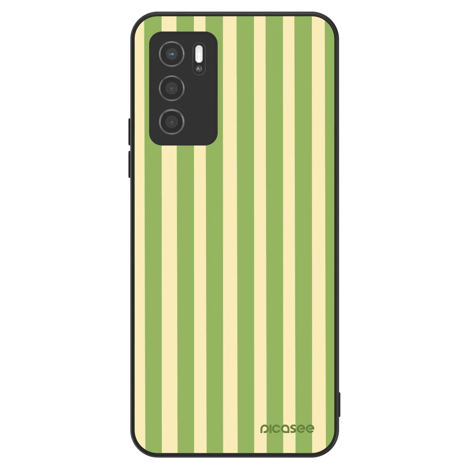 Picasee ULTIMATE CASE pro OPPO A16s - Lines Matcha