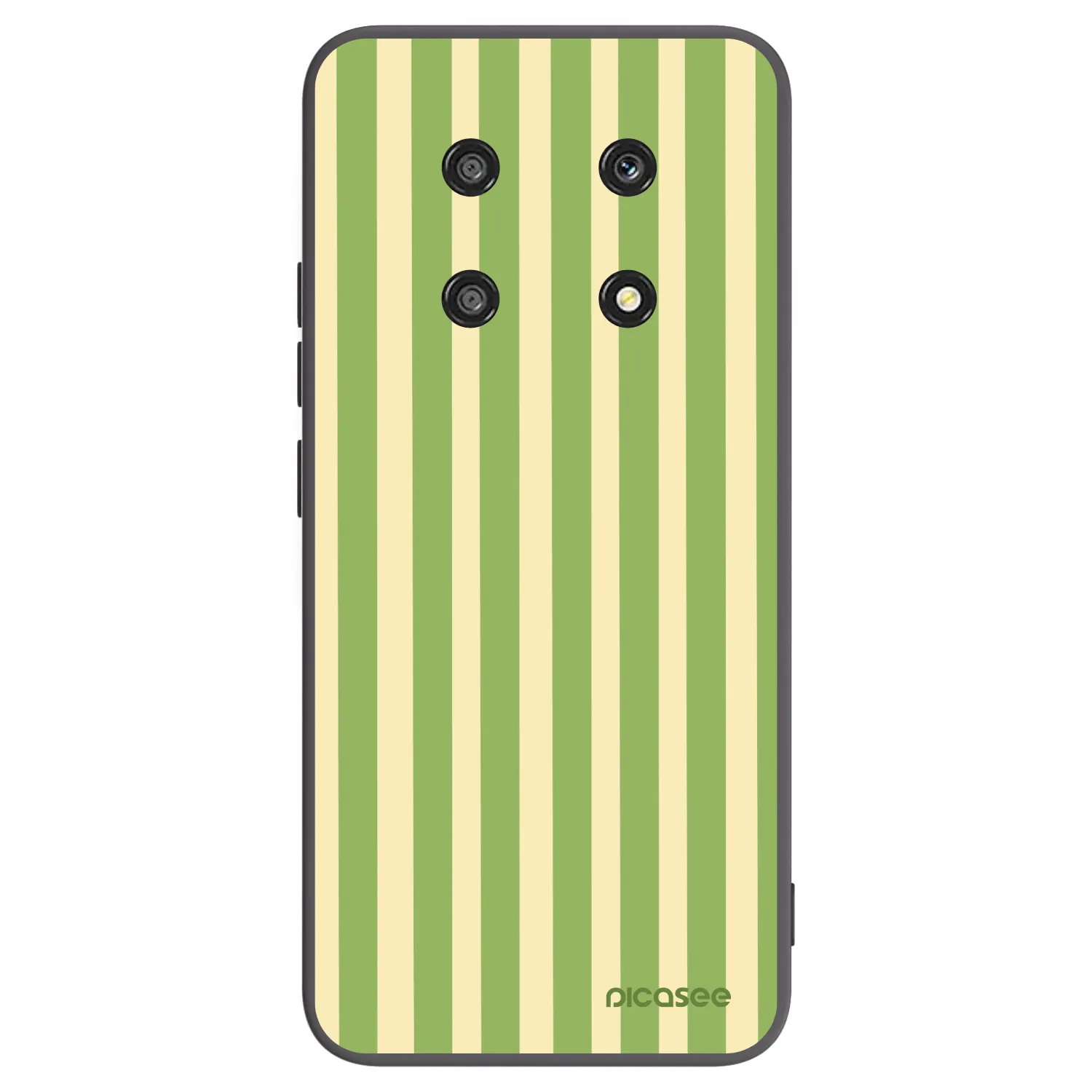 Picasee silikónový čierny obal pre Honor Magic4 Lite 5G - Lines Matcha