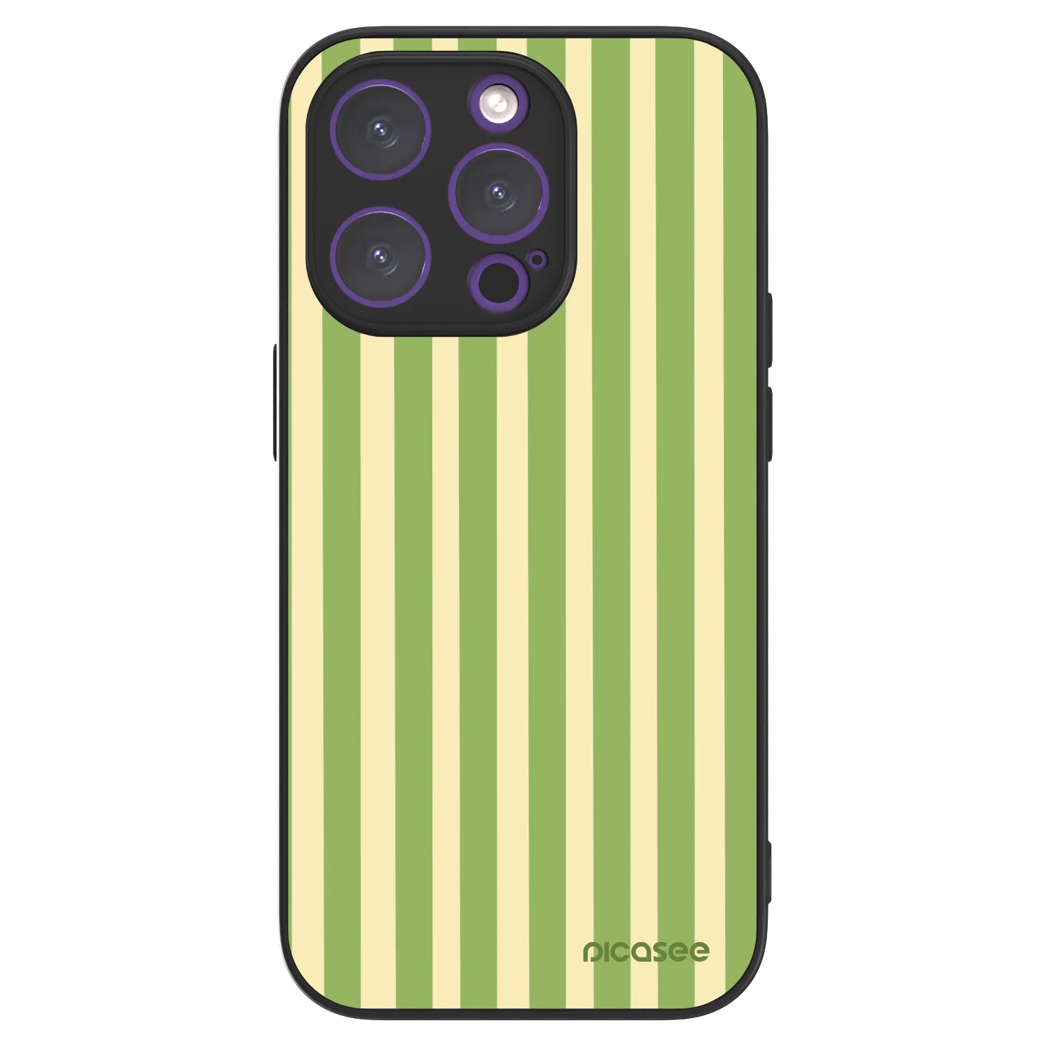 Picasee ULTIMATE CASE pro Apple iPhone 14 Pro - Lines Matcha