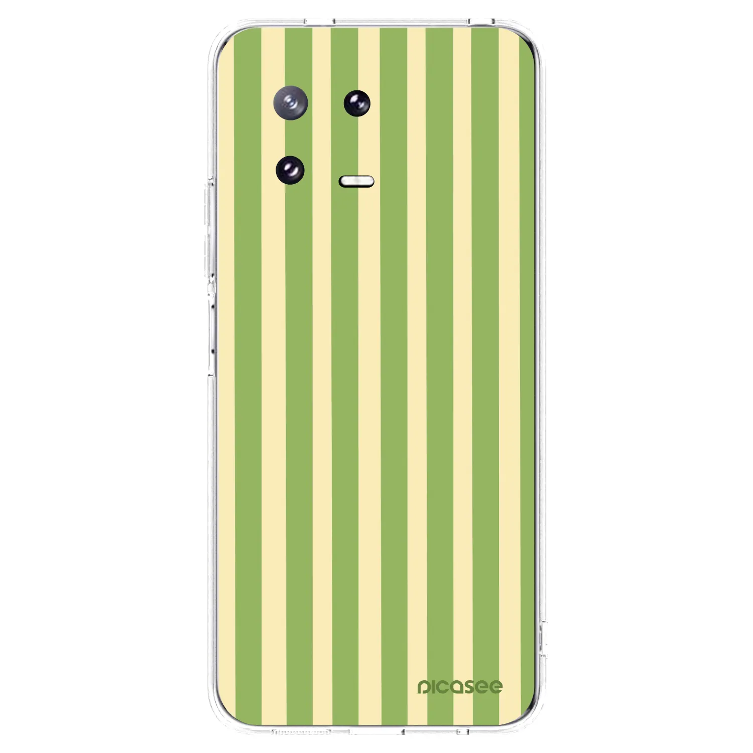 Picasee silikónový prehľadný obal pre Xiaomi 13 Pro - Lines Matcha