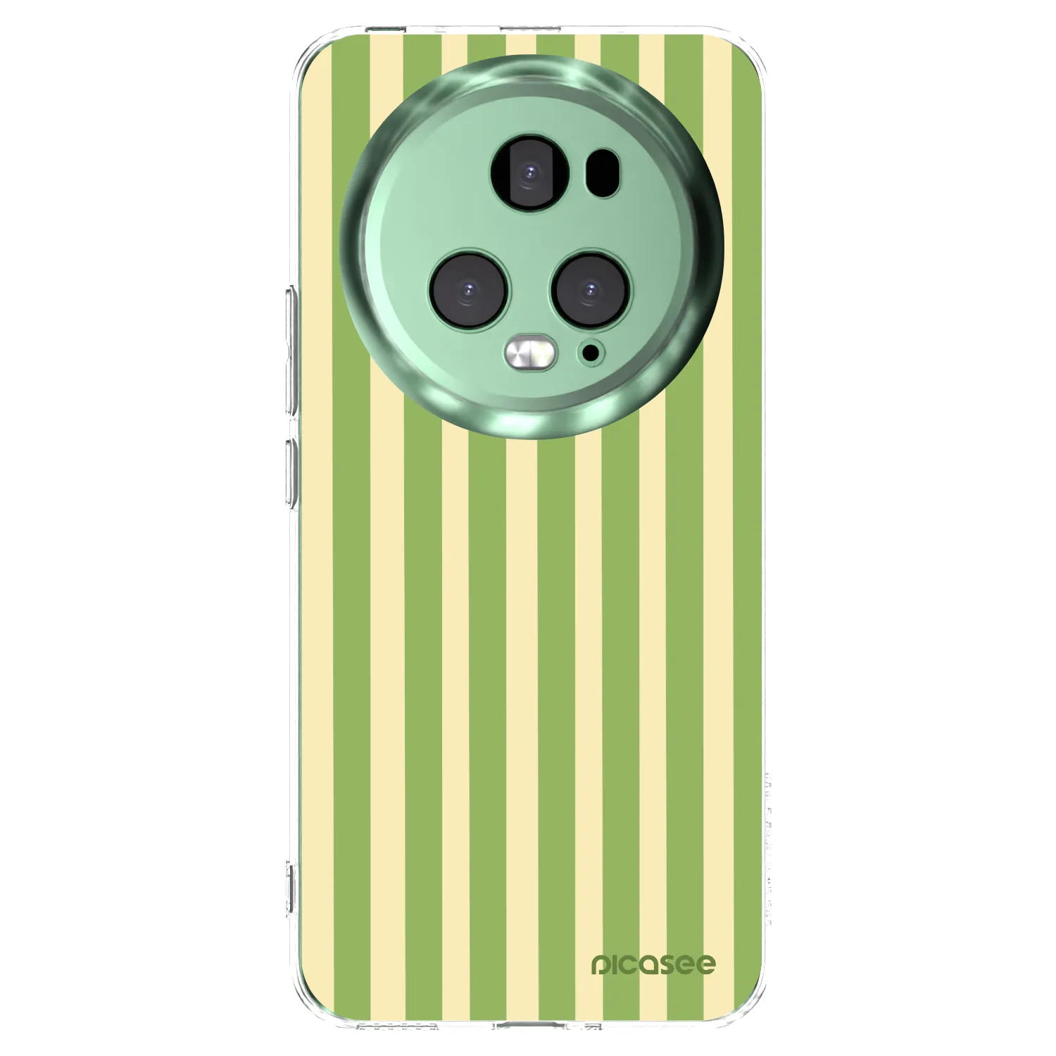 Picasee silikónový prehľadný obal pre Honor Magic5 Pro - Lines Matcha
