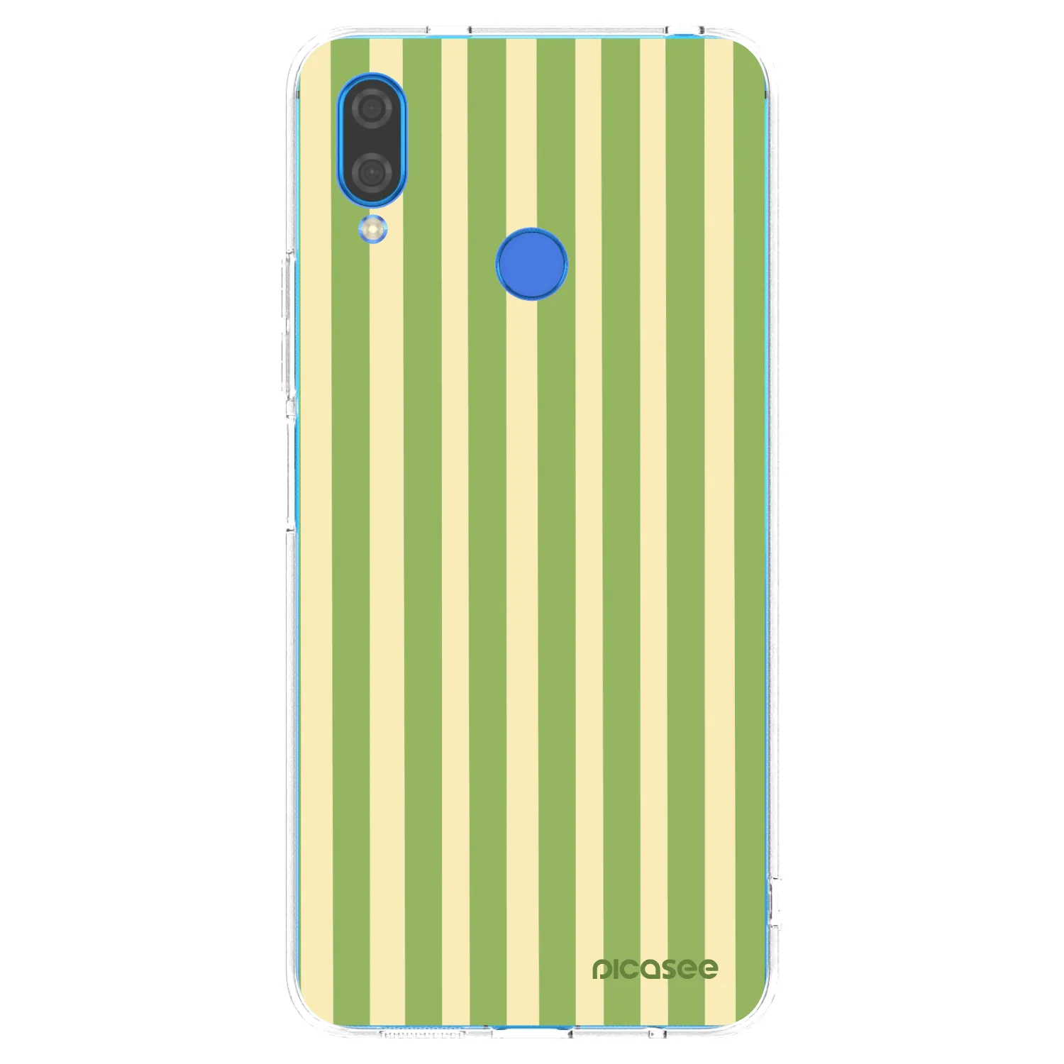Picasee silikónový prehľadný obal pre Huawei Nova 3i - Lines Matcha