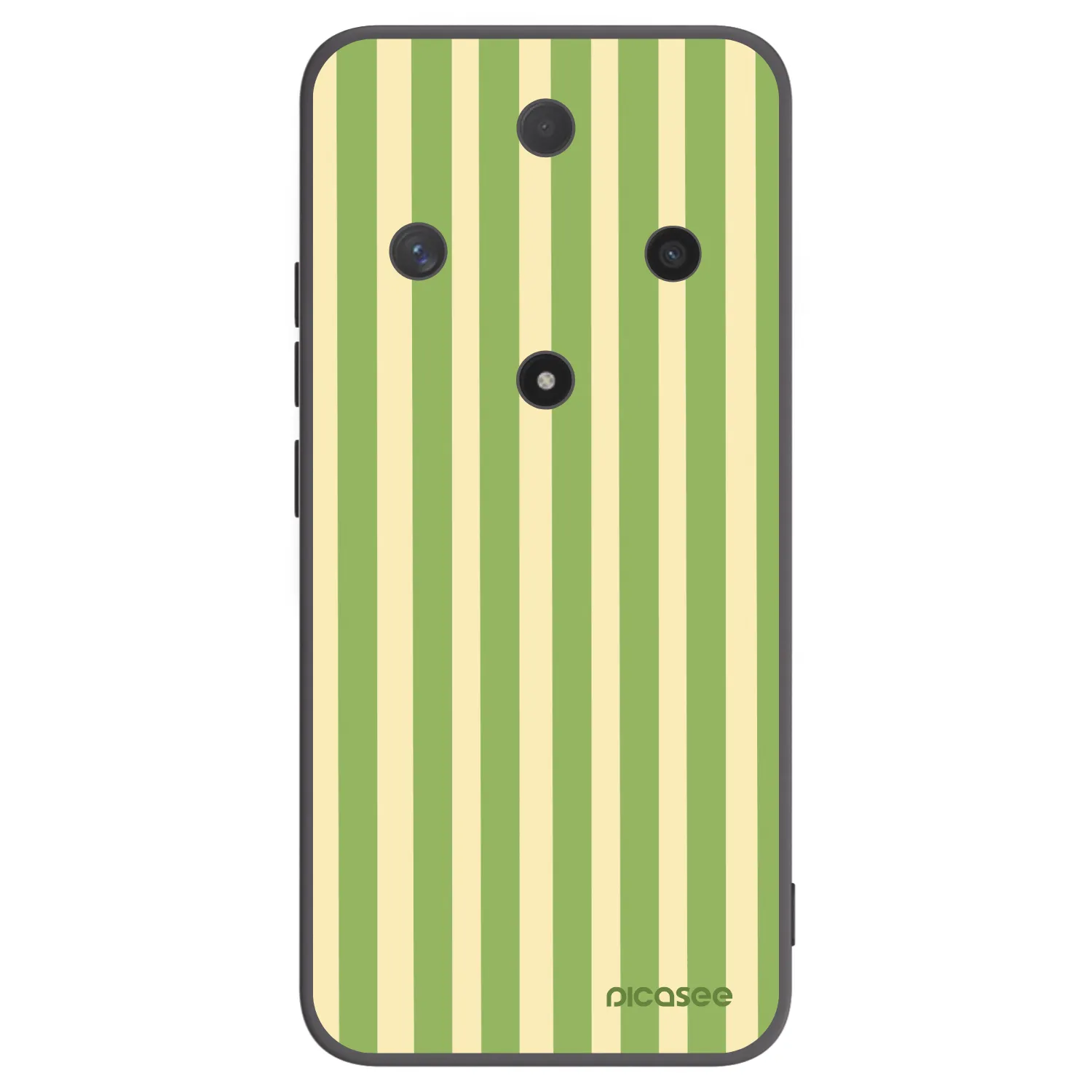 Picasee silikónový čierny obal pre Honor Magic6 Lite 5G - Lines Matcha