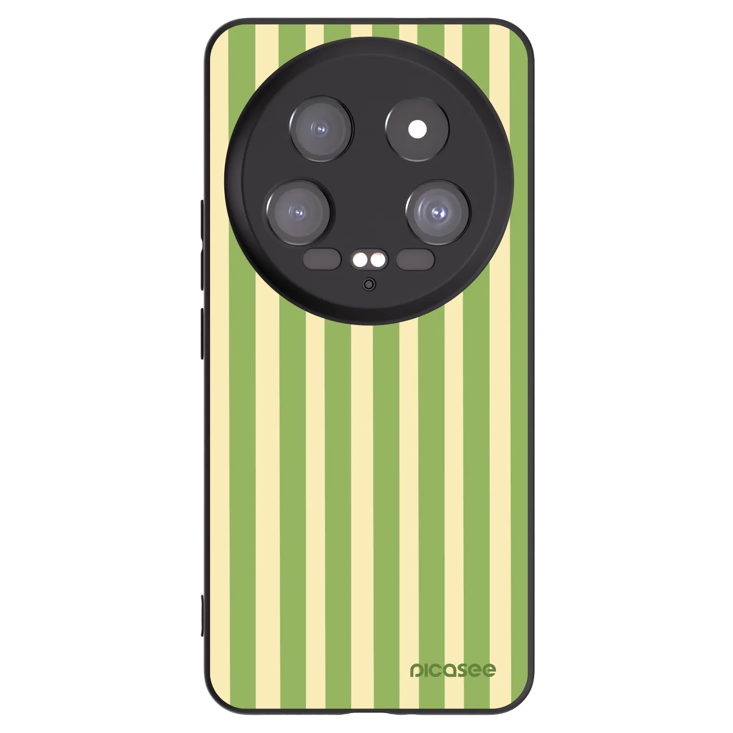 Picasee silikónový čierny obal pre Xiaomi 14 Ultra - Lines Matcha